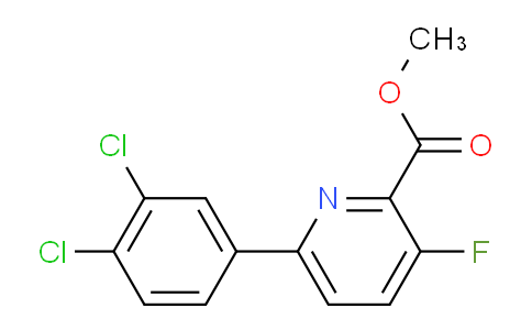 AM81559 | 1361610-05-0 | Methyl 6-(3,4-dichlorophenyl)-3-fluoropicolinate