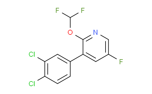 AM81560 | 1361549-64-5 | 3-(3,4-Dichlorophenyl)-2-(difluoromethoxy)-5-fluoropyridine