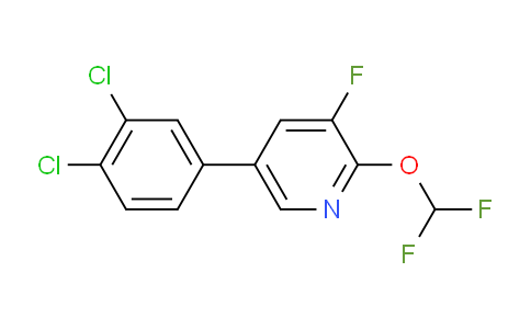 AM81561 | 1361719-81-4 | 5-(3,4-Dichlorophenyl)-2-(difluoromethoxy)-3-fluoropyridine