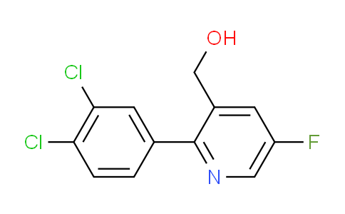 AM81563 | 1361825-36-6 | 2-(3,4-Dichlorophenyl)-5-fluoropyridine-3-methanol