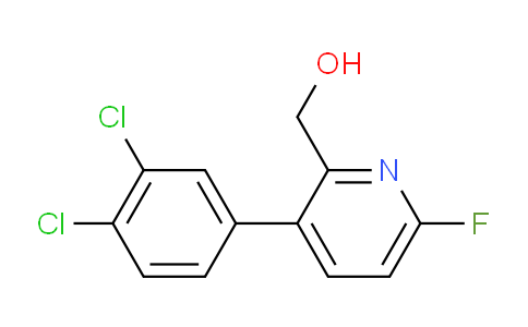 3-(3,4-Dichlorophenyl)-6-fluoropyridine-2-methanol