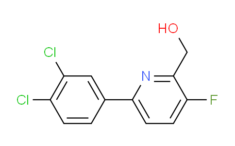 6-(3,4-Dichlorophenyl)-3-fluoropyridine-2-methanol