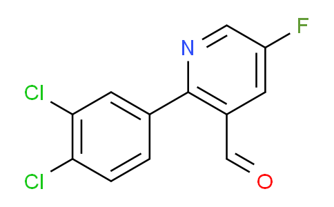 AM81571 | 1361469-79-5 | 2-(3,4-Dichlorophenyl)-5-fluoronicotinaldehyde