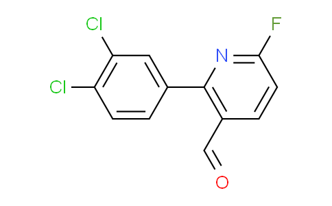 AM81572 | 1361684-00-5 | 2-(3,4-Dichlorophenyl)-6-fluoronicotinaldehyde