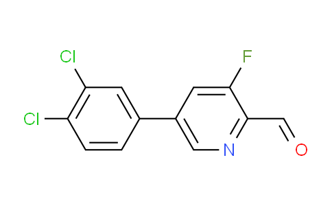 AM81575 | 1361887-08-2 | 5-(3,4-Dichlorophenyl)-3-fluoropicolinaldehyde