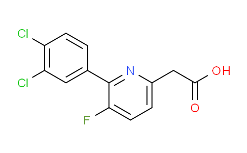 AM81580 | 1361757-92-7 | 2-(3,4-Dichlorophenyl)-3-fluoropyridine-6-acetic acid