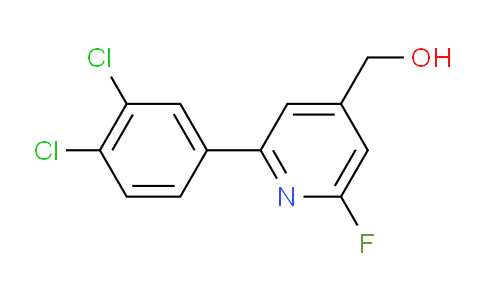 AM81585 | 1361741-24-3 | 2-(3,4-Dichlorophenyl)-6-fluoropyridine-4-methanol