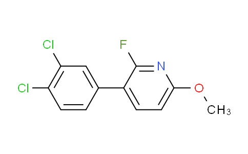 AM81591 | 1361610-32-3 | 3-(3,4-Dichlorophenyl)-2-fluoro-6-methoxypyridine
