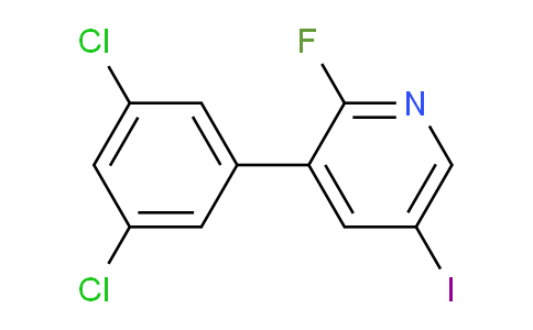 AM81595 | 1361706-08-2 | 3-(3,5-Dichlorophenyl)-2-fluoro-5-iodopyridine