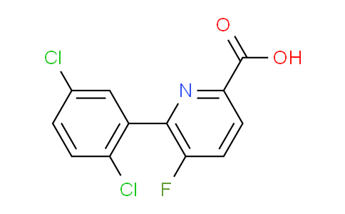 AM81613 | 1361681-21-1 | 6-(2,5-Dichlorophenyl)-5-fluoropicolinic acid
