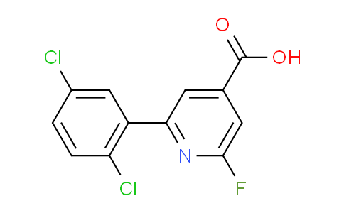 2-(2,5-Dichlorophenyl)-6-fluoroisonicotinic acid