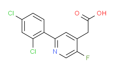 AM81625 | 1361891-03-3 | 2-(2,4-Dichlorophenyl)-5-fluoropyridine-4-acetic acid
