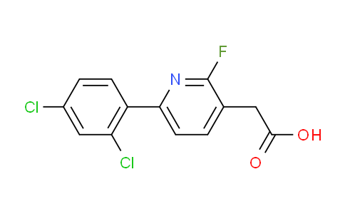 AM81630 | 1361805-18-6 | 6-(2,4-Dichlorophenyl)-2-fluoropyridine-3-acetic acid