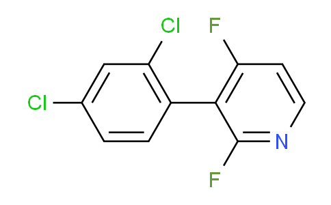3-(2,4-Dichlorophenyl)-2,4-difluoropyridine