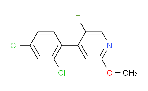 AM81640 | 1361906-14-0 | 4-(2,4-Dichlorophenyl)-5-fluoro-2-methoxypyridine