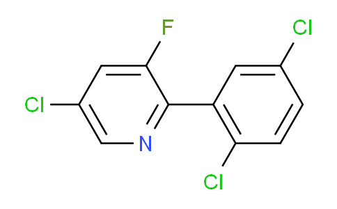5-Chloro-2-(2,5-dichlorophenyl)-3-fluoropyridine