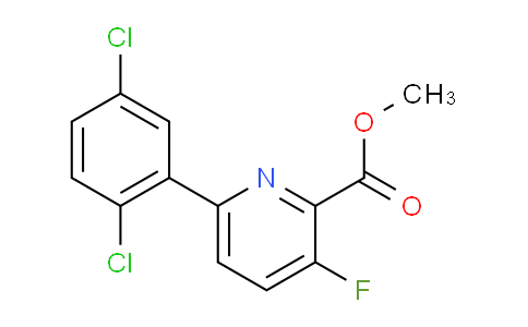 Methyl 6-(2,5-dichlorophenyl)-3-fluoropicolinate