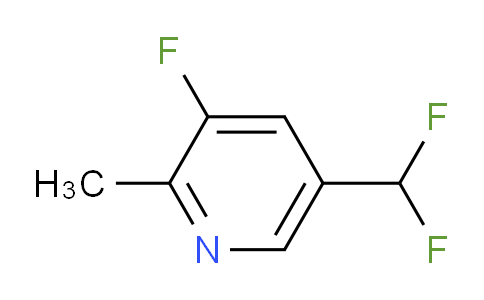 AM81647 | 1803665-53-3 | 5-(Difluoromethyl)-3-fluoro-2-methylpyridine