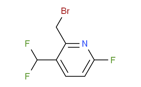AM81655 | 1805277-28-4 | 2-(Bromomethyl)-3-(difluoromethyl)-6-fluoropyridine