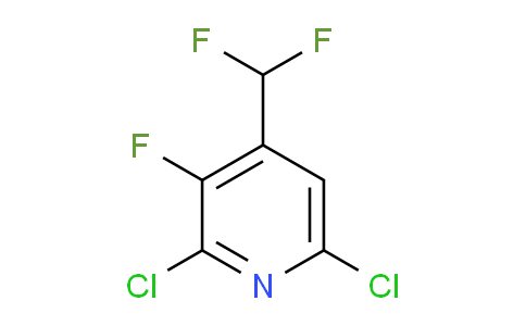 AM81657 | 1805332-29-9 | 2,6-Dichloro-4-(difluoromethyl)-3-fluoropyridine