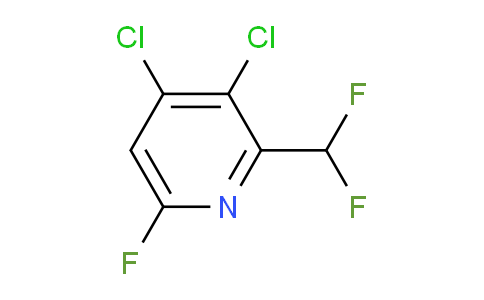 AM81658 | 1805999-15-8 | 3,4-Dichloro-2-(difluoromethyl)-6-fluoropyridine