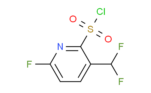 AM81659 | 1805321-72-5 | 3-(Difluoromethyl)-6-fluoropyridine-2-sulfonyl chloride