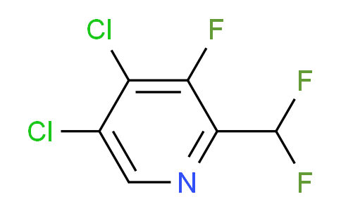 AM81662 | 1805332-37-9 | 4,5-Dichloro-2-(difluoromethyl)-3-fluoropyridine