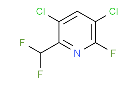 AM81664 | 1806802-71-0 | 3,5-Dichloro-2-(difluoromethyl)-6-fluoropyridine