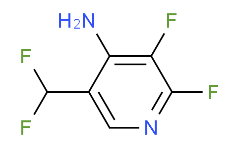 AM81666 | 1806793-14-5 | 4-Amino-2,3-difluoro-5-(difluoromethyl)pyridine