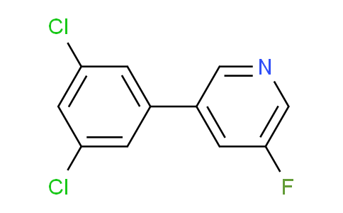 3-(3,5-Dichlorophenyl)-5-fluoropyridine