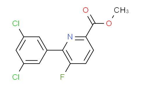 AM81682 | 1361889-24-8 | Methyl 6-(3,5-dichlorophenyl)-5-fluoropicolinate