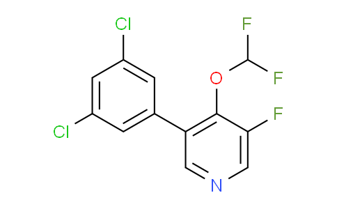 AM81692 | 1361862-37-4 | 3-(3,5-Dichlorophenyl)-4-(difluoromethoxy)-5-fluoropyridine