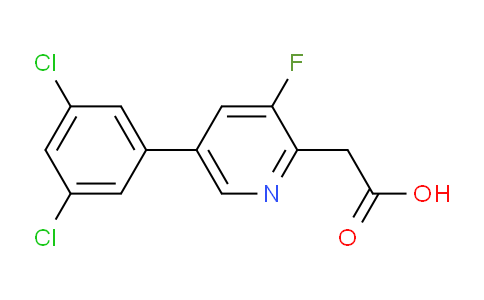 AM81697 | 1361832-38-3 | 5-(3,5-Dichlorophenyl)-3-fluoropyridine-2-acetic acid