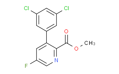 AM81707 | 1361689-90-8 | Methyl 3-(3,5-dichlorophenyl)-5-fluoropicolinate