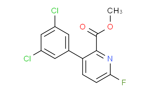 AM81708 | 1361737-74-7 | Methyl 3-(3,5-dichlorophenyl)-6-fluoropicolinate