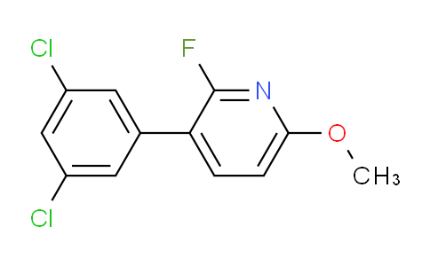 3-(3,5-Dichlorophenyl)-2-fluoro-6-methoxypyridine