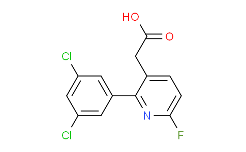 AM81741 | 1361702-86-4 | 2-(3,5-Dichlorophenyl)-6-fluoropyridine-3-acetic acid
