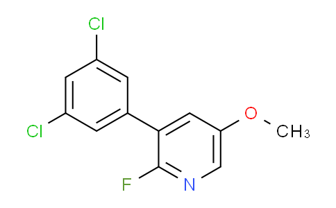 AM81742 | 1361504-61-1 | 3-(3,5-Dichlorophenyl)-2-fluoro-5-methoxypyridine
