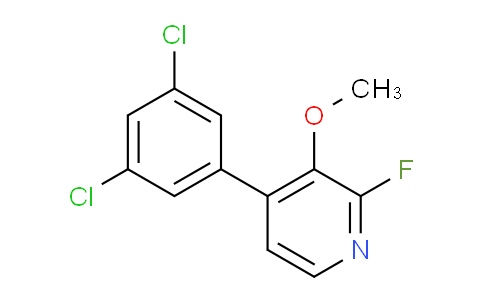 AM81743 | 1361473-88-2 | 4-(3,5-Dichlorophenyl)-2-fluoro-3-methoxypyridine