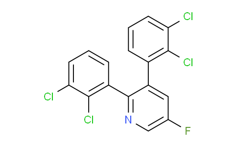 AM81752 | 1361755-71-6 | 2,3-Bis(2,3-dichlorophenyl)-5-fluoropyridine