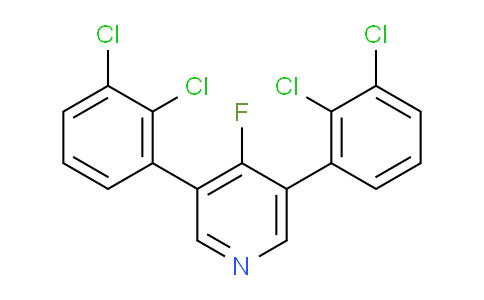 AM81775 | 1361817-43-7 | 3,5-Bis(2,3-dichlorophenyl)-4-fluoropyridine
