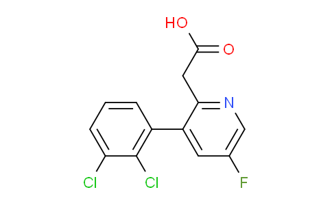 AM81789 | 1361715-47-0 | 3-(2,3-Dichlorophenyl)-5-fluoropyridine-2-acetic acid