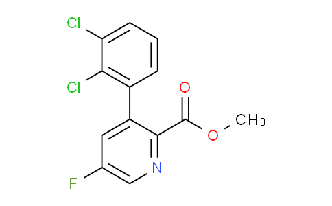 AM81798 | 1361818-39-4 | Methyl 3-(2,3-dichlorophenyl)-5-fluoropicolinate