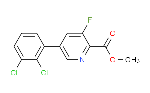 AM81799 | 1361768-28-6 | Methyl 5-(2,3-dichlorophenyl)-3-fluoropicolinate