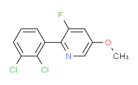 AM81806 | 1361788-72-8 | 2-(2,3-Dichlorophenyl)-3-fluoro-5-methoxypyridine