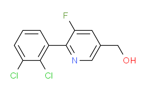 2-(2,3-Dichlorophenyl)-3-fluoropyridine-5-methanol