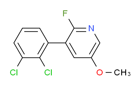 AM81833 | 1361691-87-3 | 3-(2,3-Dichlorophenyl)-2-fluoro-5-methoxypyridine