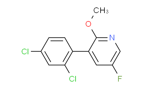 AM81837 | 1361814-21-2 | 3-(2,4-Dichlorophenyl)-5-fluoro-2-methoxypyridine