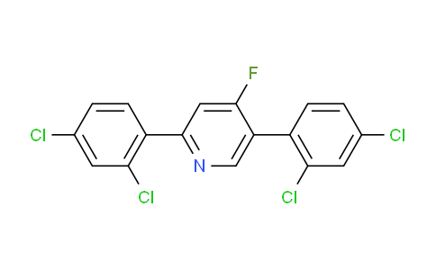 AM81844 | 1361756-54-8 | 2,5-Bis(2,4-dichlorophenyl)-4-fluoropyridine