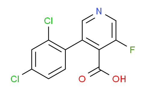 AM81850 | 1361815-68-0 | 3-(2,4-Dichlorophenyl)-5-fluoroisonicotinic acid